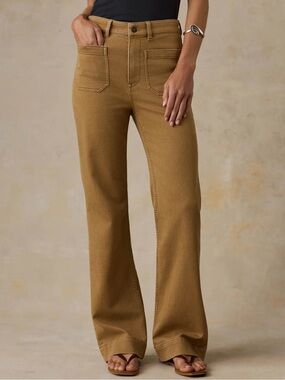 Faherty Stretch Terry Patch Pocket Pant